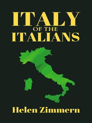 cover image of Italy of the Italians